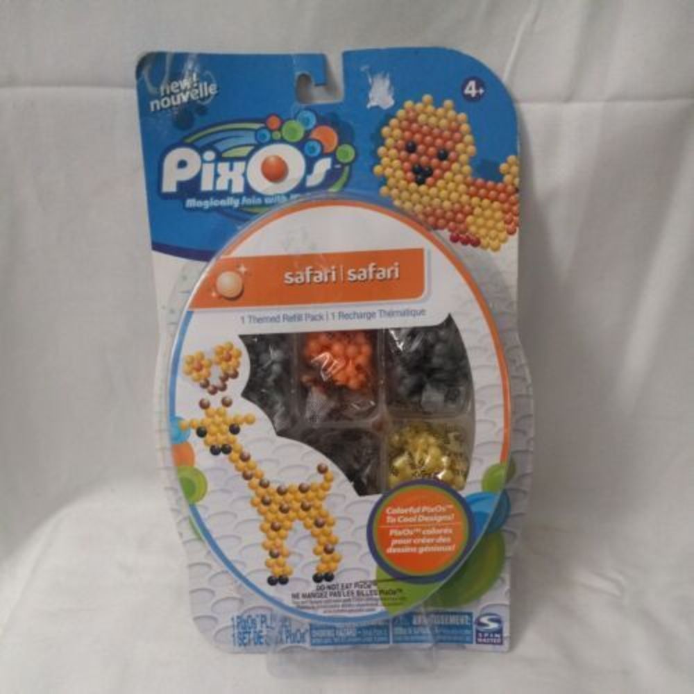 Pixos Safari‎ Themed Refill Pack 750 pcs. Spin Master  New Open Package Giraffe